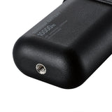 Black outdoor battery with '10000mAh' text on a white background